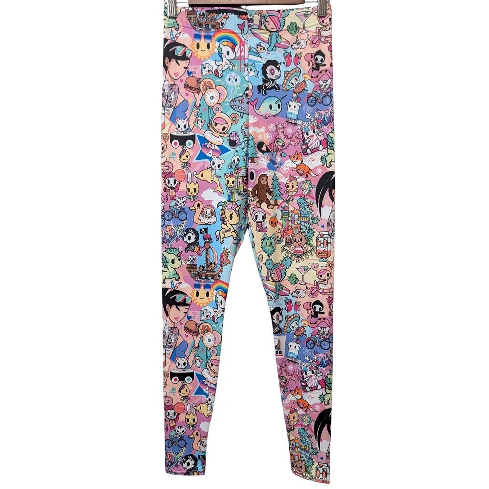 BlackMilk x Tokidoki Womens NWT Size M California Dreamin' High Waisted Leggings - Picture 2 of 12
